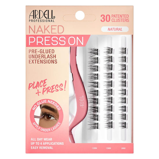 Ardell Naked Press On Pre-Glued Underlash Extensions - Natural
