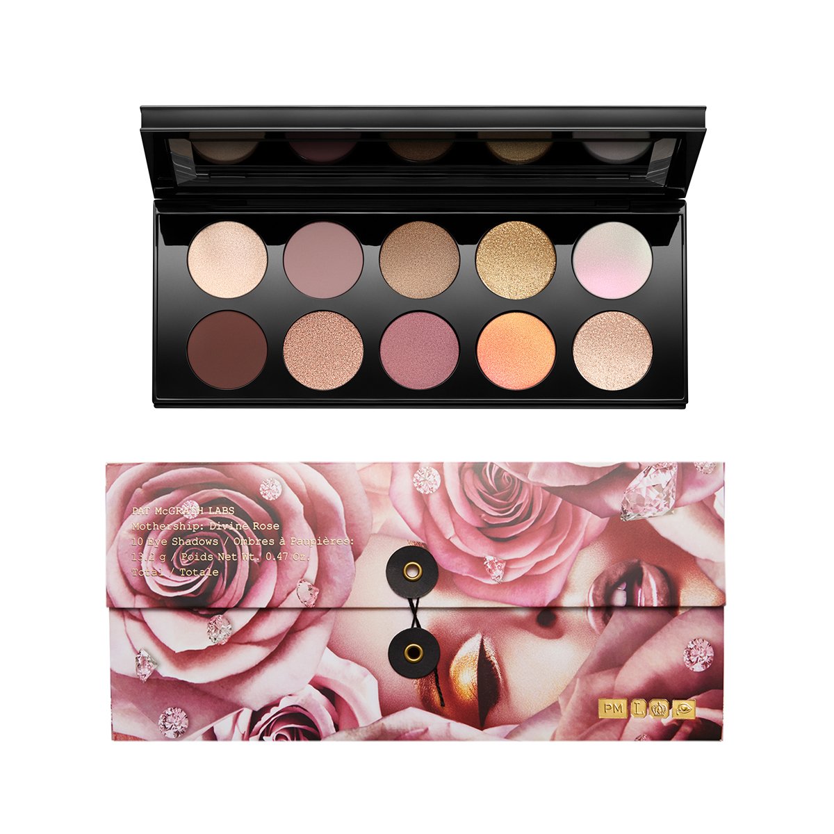 PAT McGRATH LABS MOTHERSHIP Ⅶ Pat McGrath Mothership VII Palette Divine Rose – Beauty Goddess