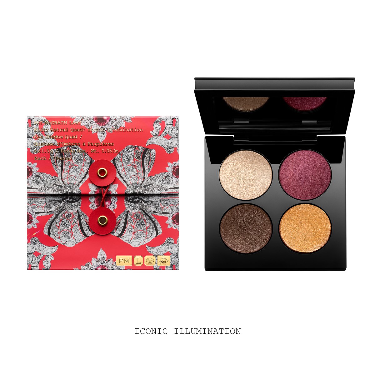 アイシャドウ Pat McGrath Blitz Astral Quad Pat McGrath Blitz Astral Quad - Iconic Illumination – Beauty Goddess