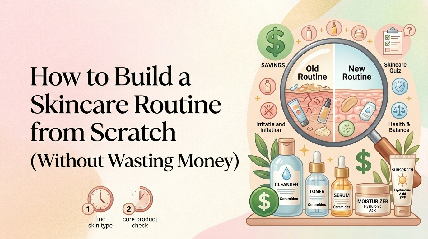 How to Build a Skincare Routine from Scratch (Without Wasting Money)