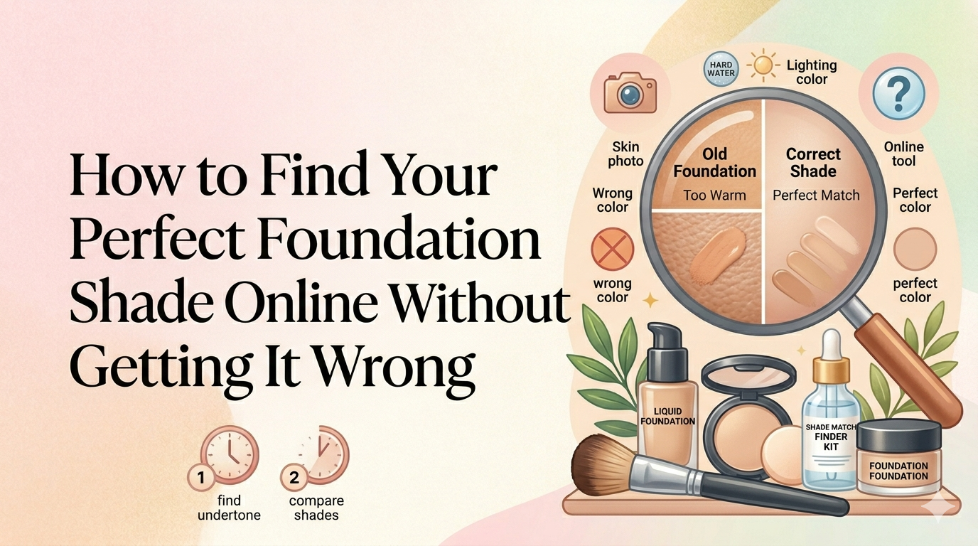 How to Find Your Perfect Foundation Shade Online Without Getting It Wrong