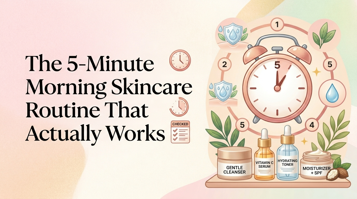 The 5-Minute Morning Skincare Routine That Actually Works