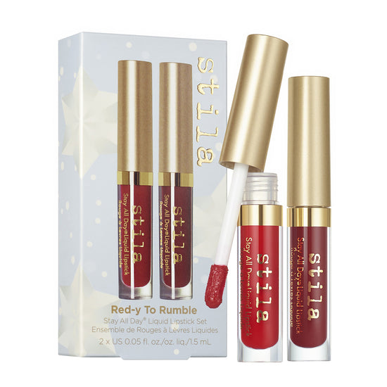 Stila Red-y to Rumble Stay All Day Liquid Lipstick Set Holiday 2023