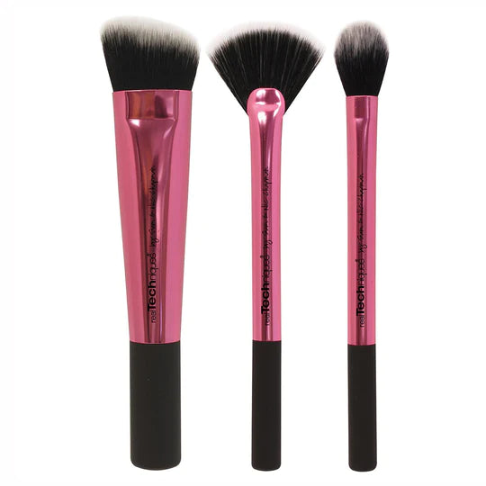 Real Techniques Collectors Edition Set of 3 Professional Makeup Brush Set