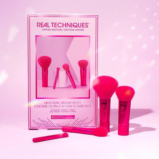 Real Techniques High Shine Mini Brush Set Limited Edition