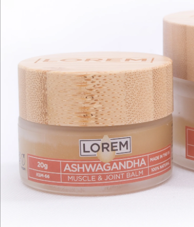 Ashwagandha Muscle & Joint Balm, 20g