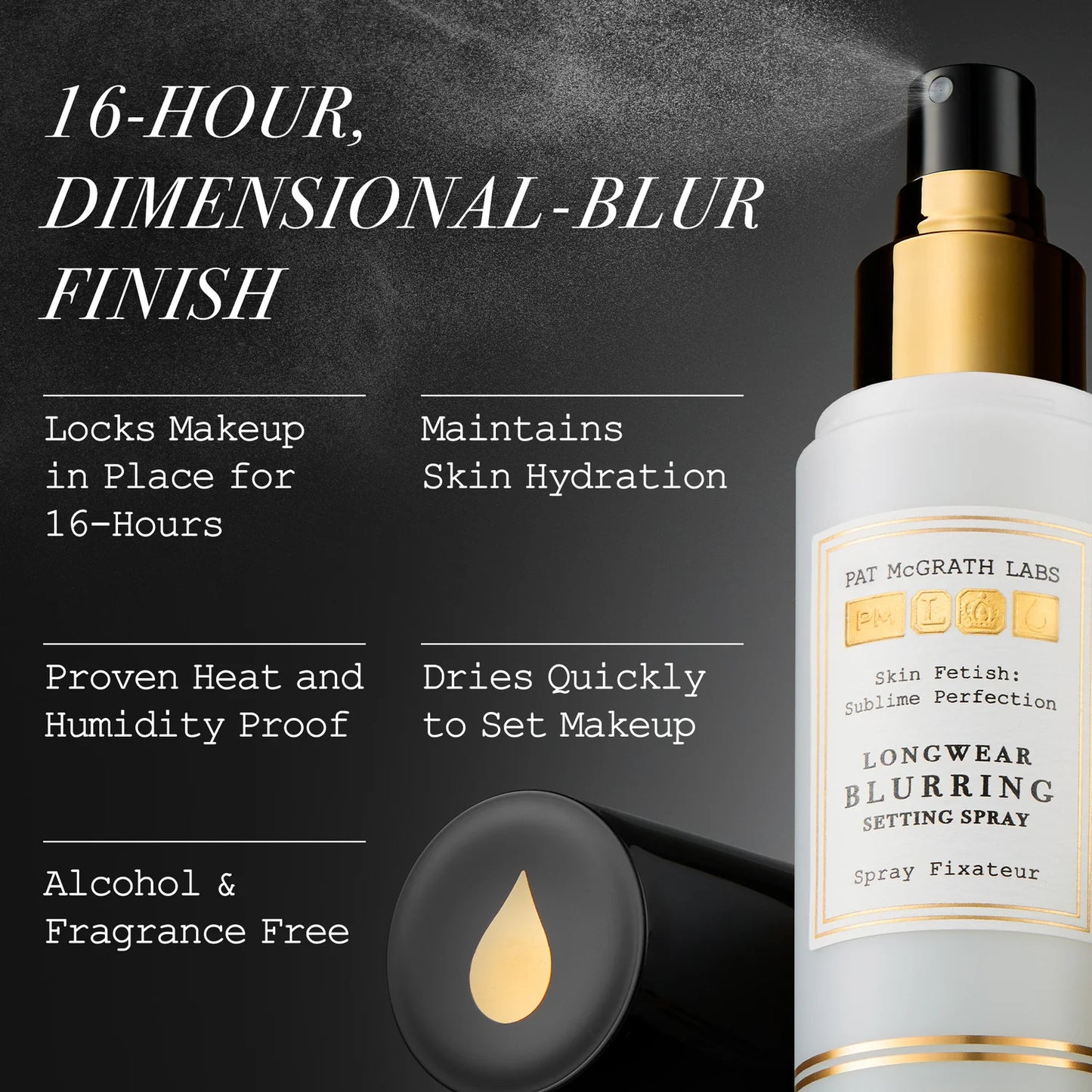 Pat McGrath Skin Fetish: Sublime Perfection Longwear Blurring Setting Spray 100ml