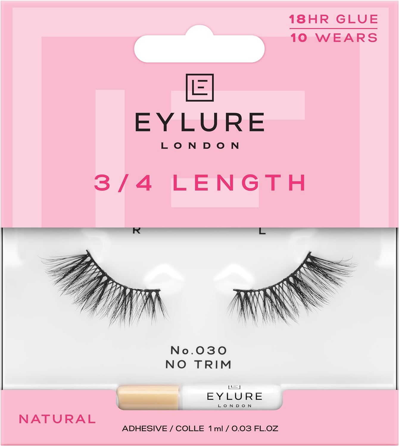 Eylure 3/4 Length No. 030 False Lashes