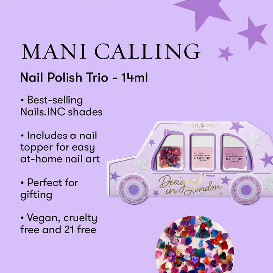 Nails Inc. Mani Calling Nail Polish Set