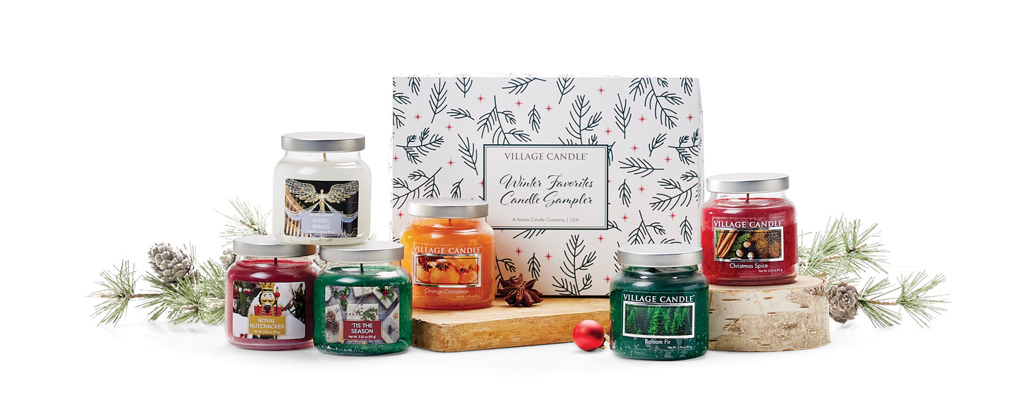 Village Candle - Winter Favorites Candle Sampler 6 x 92g