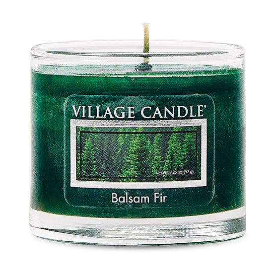 Village Candle -Balsam Fir - Mini Glass Votive