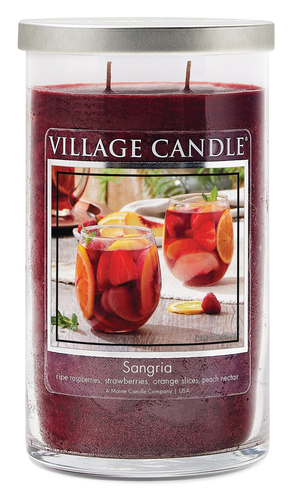 Village Candle - Sangria - Large Tumbler