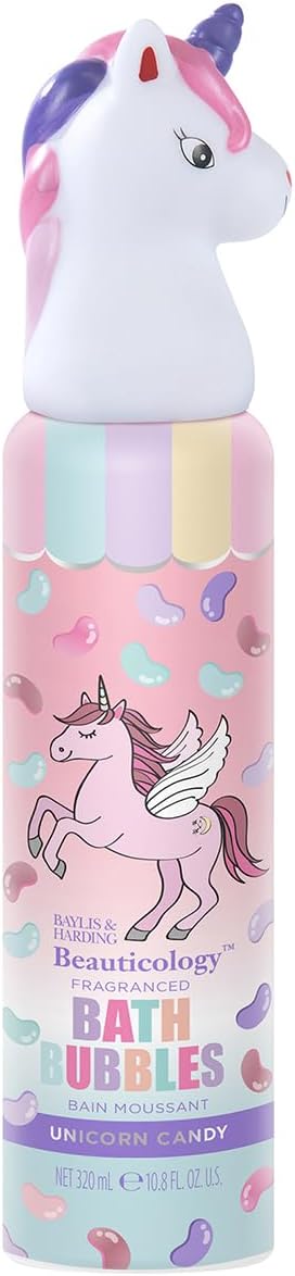 Baylis & Harding Beauticology Unicorn Candy Bath Bubbles Gift - Vegan Friendly (Pack of 1)