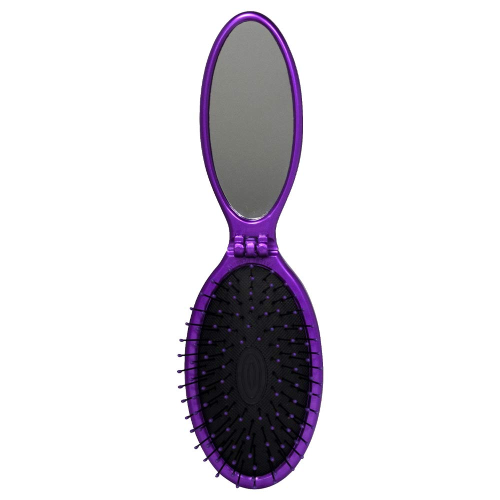 Wet Brush Pop ands Go Metallic Detangler Brush Purple