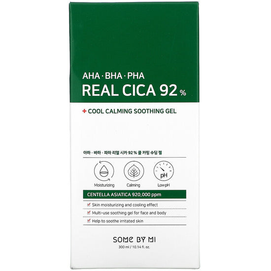 Some By Mi  *AHA-BHA-PHA Real Cica 92% Cool Calming Soothing Gel 300ml