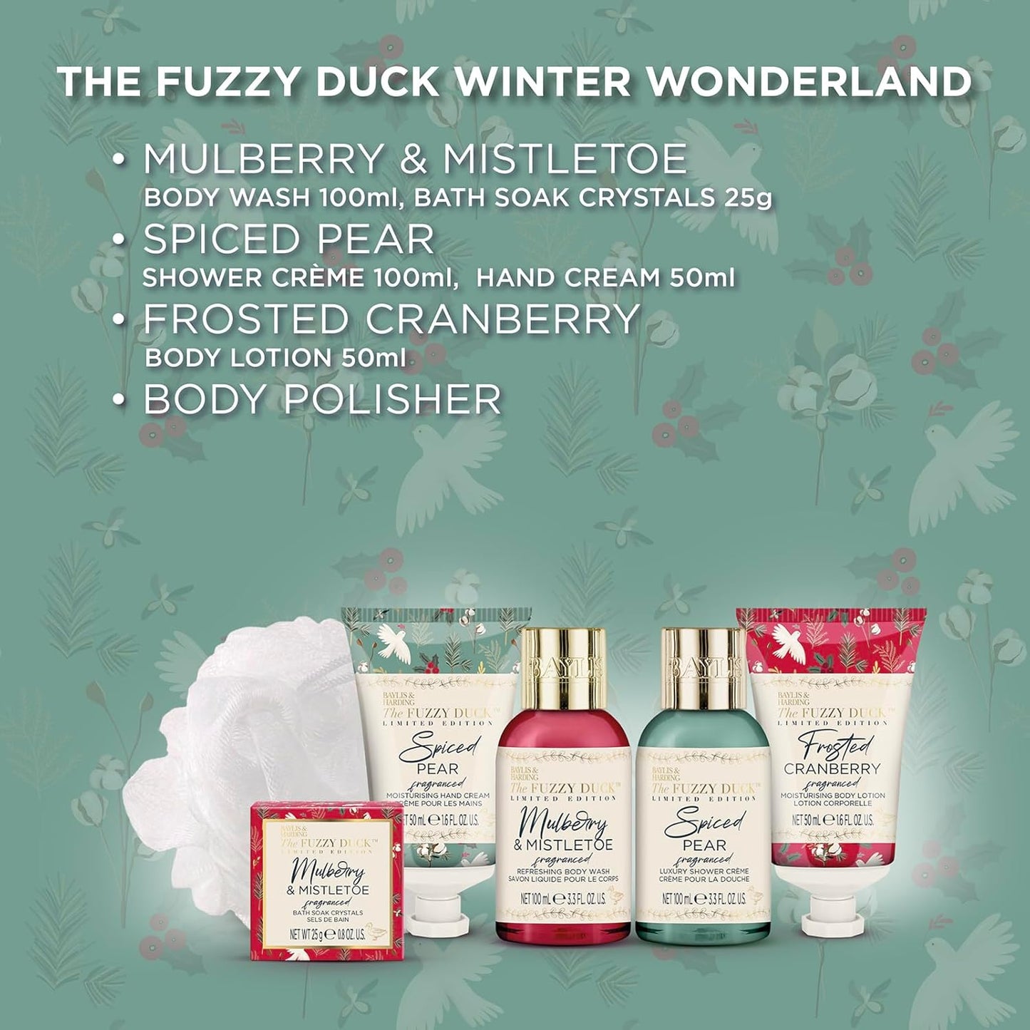 Baylis & Harding The Fuzzy Duck Winter Wonderland Lux Pamper Present