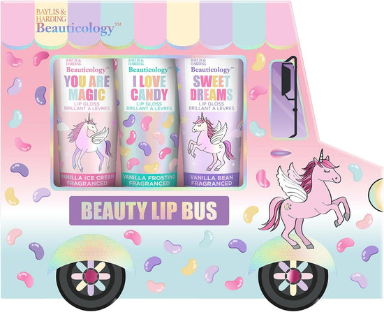 Baylis & Harding Beauticology Candy Beauty Lip Bus Gift Set - Vegan Friendly (Pack of 1)