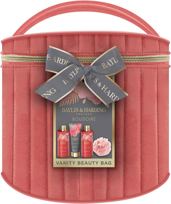 Baylis & Harding Boudoire Vanity Beauty Bag Gift Set - Vegan Friendly (Pack of 1)