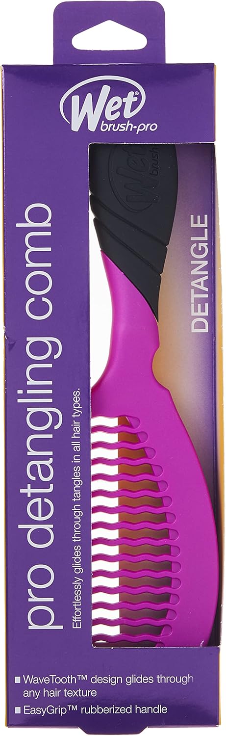 Wet Brush Pro Detangling Hair Comb Purple