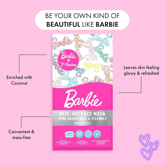 7th Heaven Barbie™ Pamper Hamper - Moisturising & Fun Skincare Gift Set