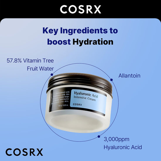Load image into Gallery viewer, COSRX Hyaluronic Acid Face Moisturizer, 3.52 Oz, Mothers day gifts for mom, Korean Moisturizer Cream, Day &amp;amp; Night Cream for Face, Korean Skin Care for Dry, Oily Skin
