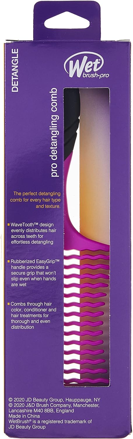 Wet Brush Pro Detangling Hair Comb Purple