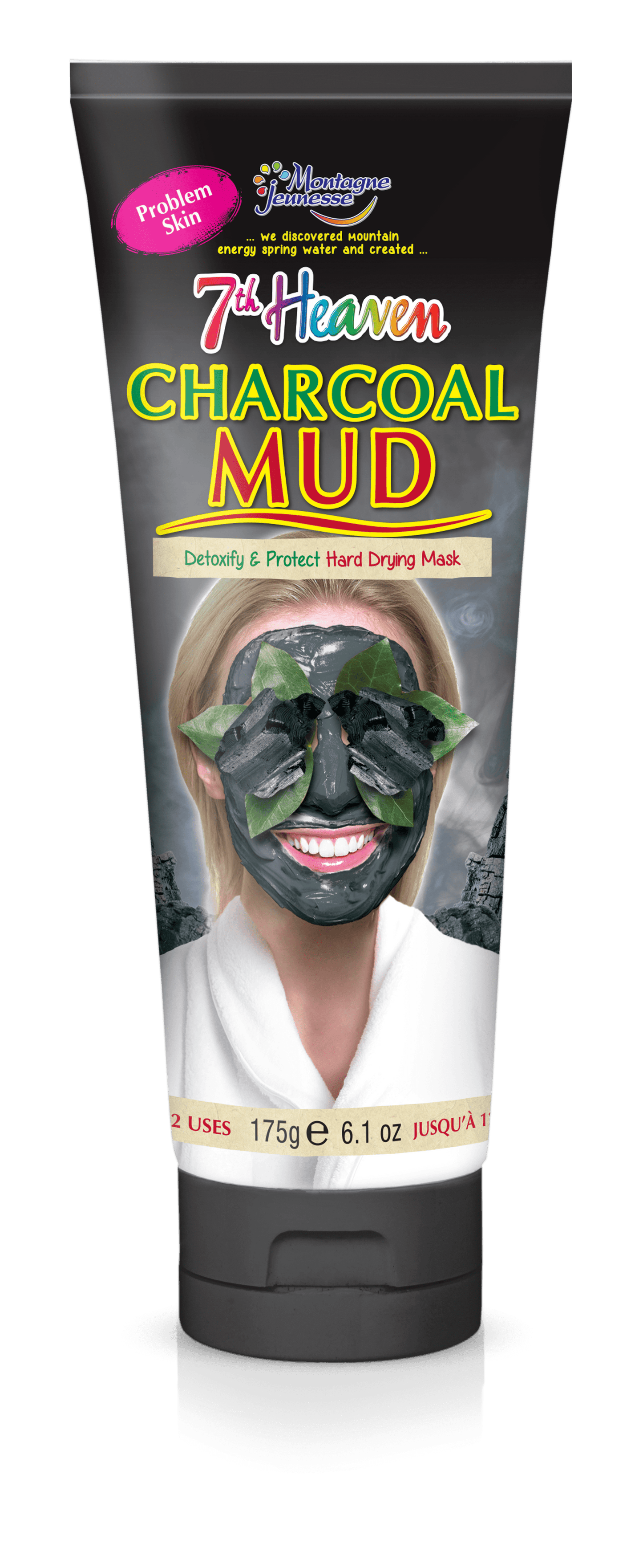 7th Heaven Charcoal Mud Face Mask 100ml