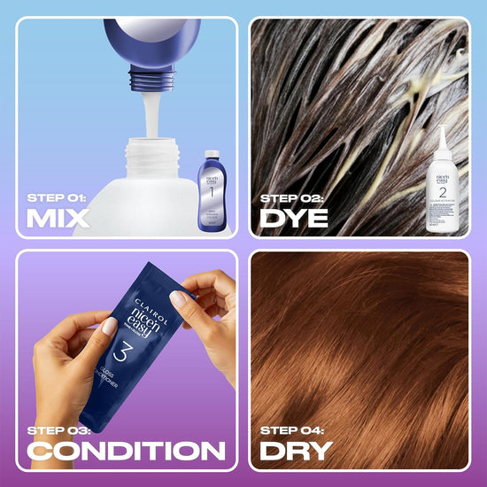 Load image into Gallery viewer, Clairol Nice&amp;#39;n Easy Tone+Gloss Semi Permanent Hair Dye - 645/92 Amber
