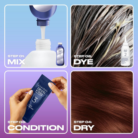 Load image into Gallery viewer, Clairol Nice&amp;#39;n Easy Tone+Gloss Semi Permanent Hair Dye - 550/81 Mahogany
