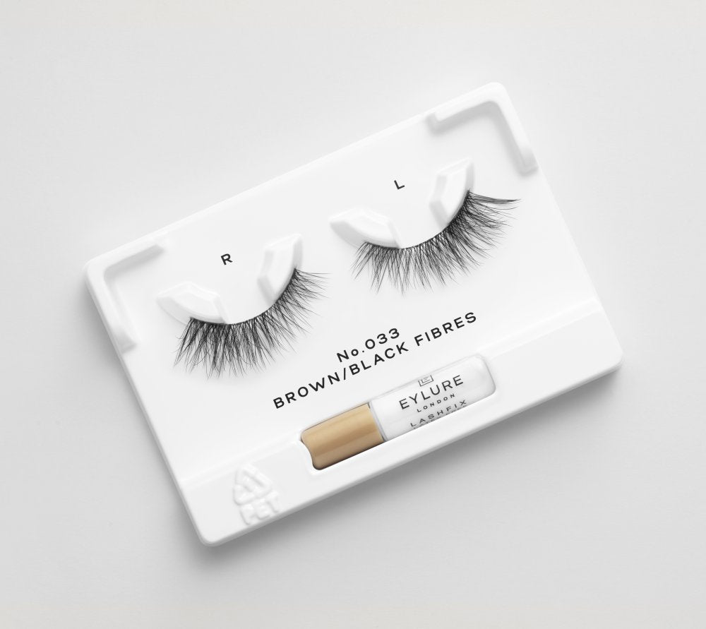 Eylure Natural Lashes Brown Black 033