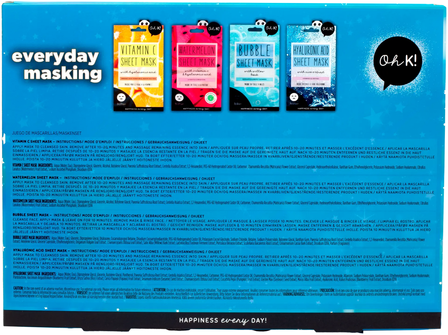 Oh K! Everyday Masking Gift Set