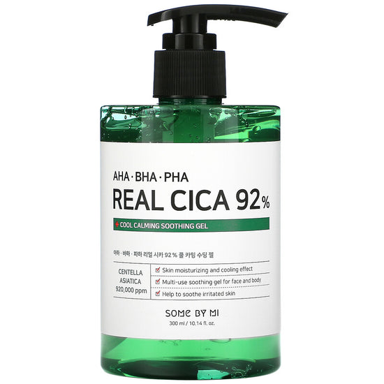Some By Mi  *AHA-BHA-PHA Real Cica 92% Cool Calming Soothing Gel 300ml