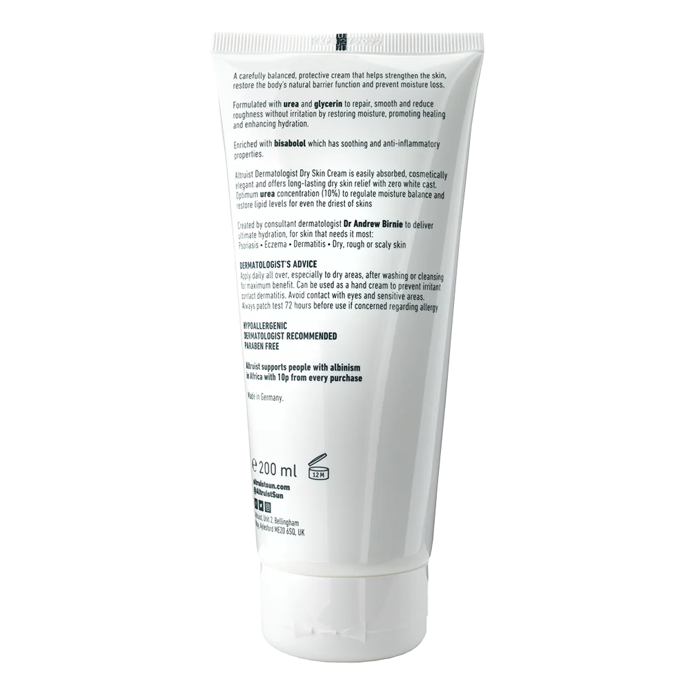 Altruist Dry Skin Repair Cream 10% Urea 200ml