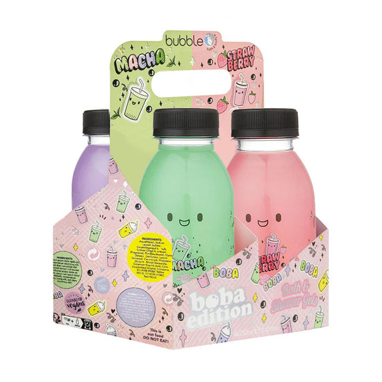 Bubble T Cosmetics Shower Gel Gift Set - Boba Edition (4 x 250ml)