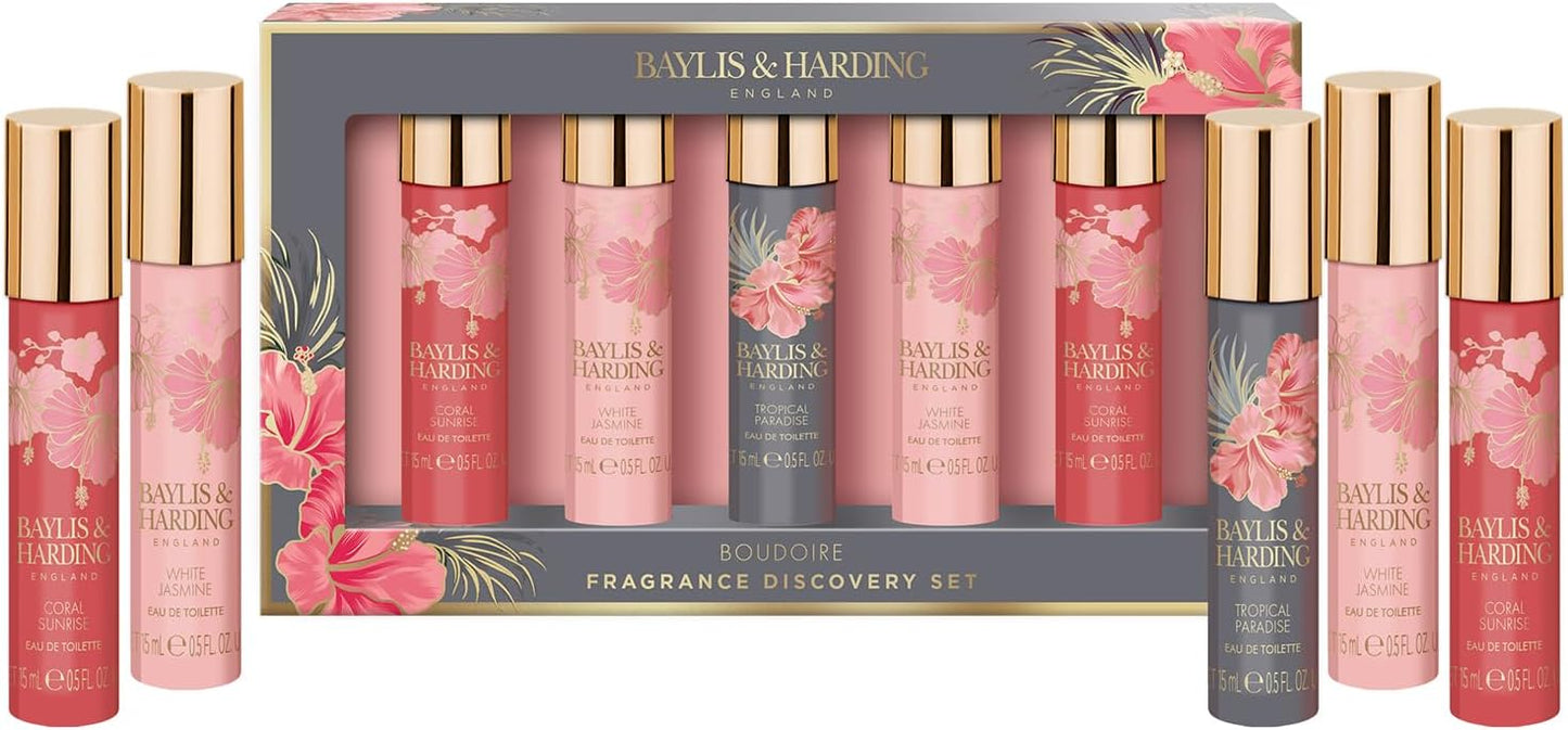 Baylis & Harding Boudoire Fragrance Discovery Gift Set - Vegan Friendly