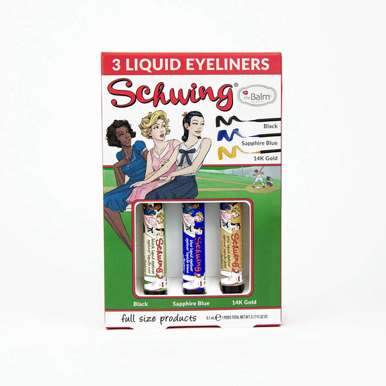 theBalm Cosmetics SCHWING® TRIO Liquid Eyeliner Gift Set