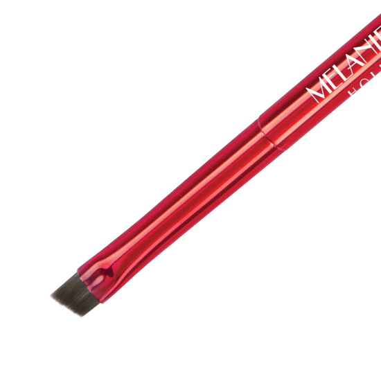 Load image into Gallery viewer, Melanie Mills Hollywood Dual Ended Angled Eye Brow Brush with Spoolie MM16 X Omnia®
