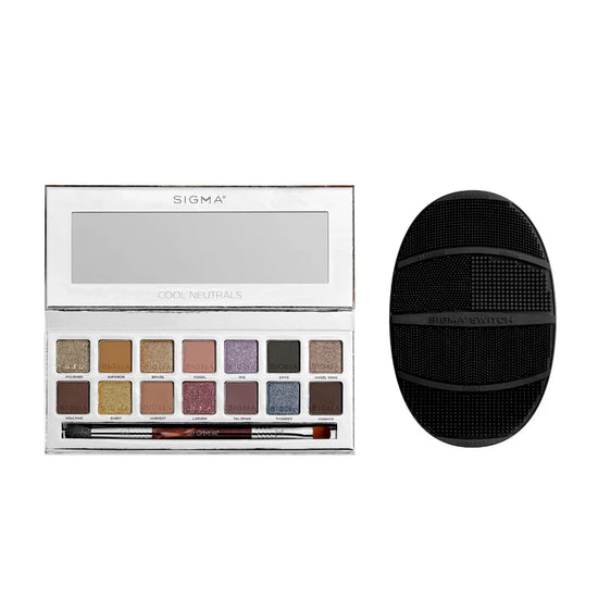 SIGMA COOL NEUTRALS EYESHADOW PALETTE + SIGMA® SWITCH