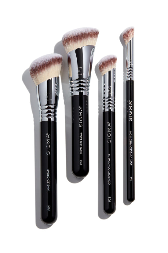 Sigma Comfort Complexion Brush Set - 4 Brushes