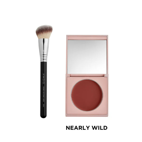 SIGMA CREAM BLUSH & BRUSH BUNDLE - NEARLY WILD