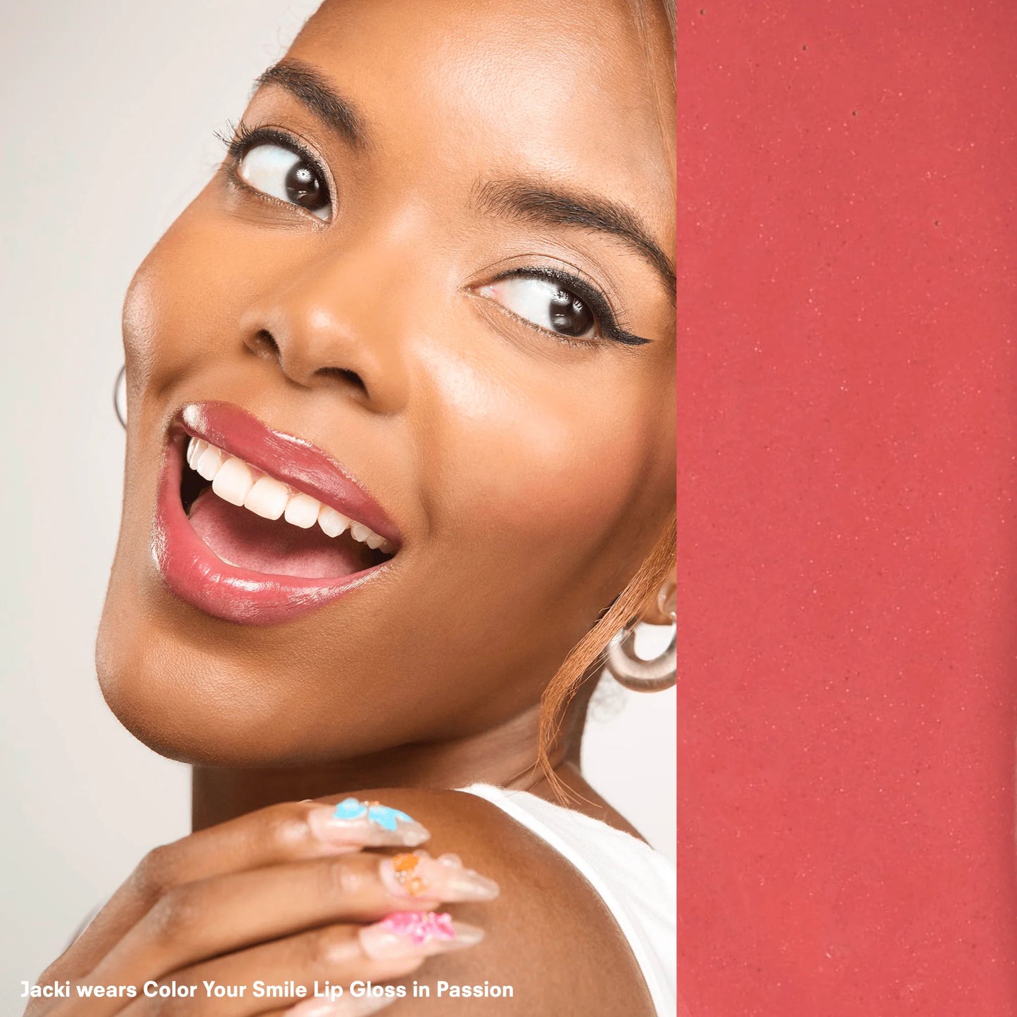 Gerard Cosmetics Color Your Smile Lip Gloss - Passion