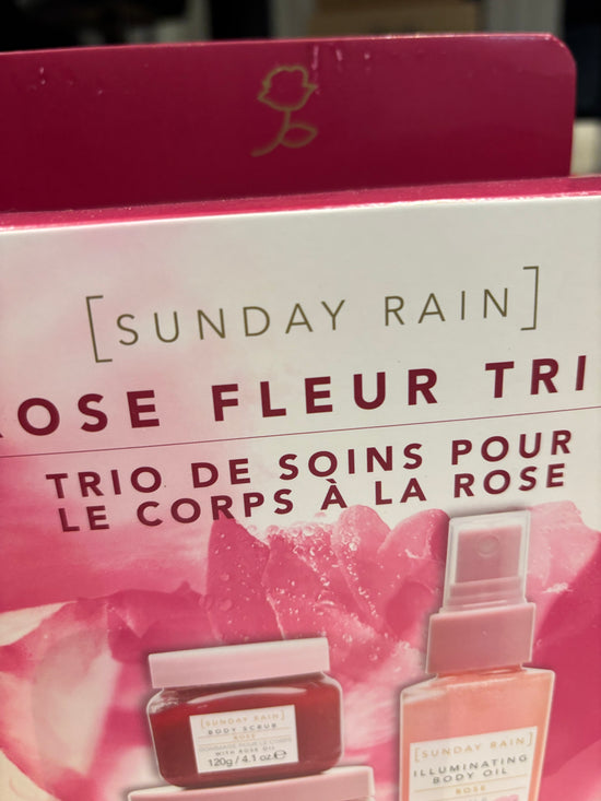 Sunday Rain Rose Fleur Trio