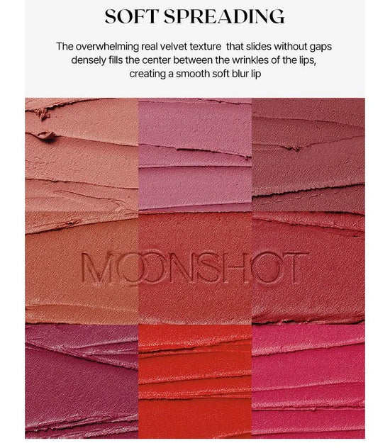 Load image into Gallery viewer, Moonshot Performance Lip Blur Fixing Tint #06 Bang: Neutral-tone vintage rose colour
