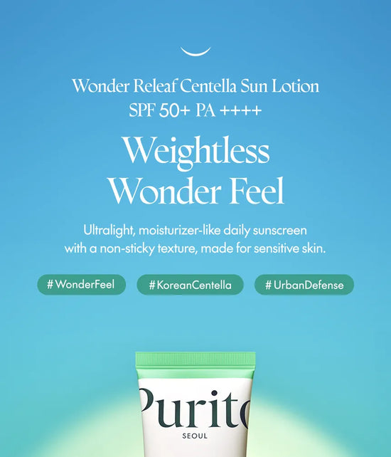 Load image into Gallery viewer, Purito SEOUL Wonder Releaf Centella Daily Sun Lotion Set 5 pcs [5 pcs]
