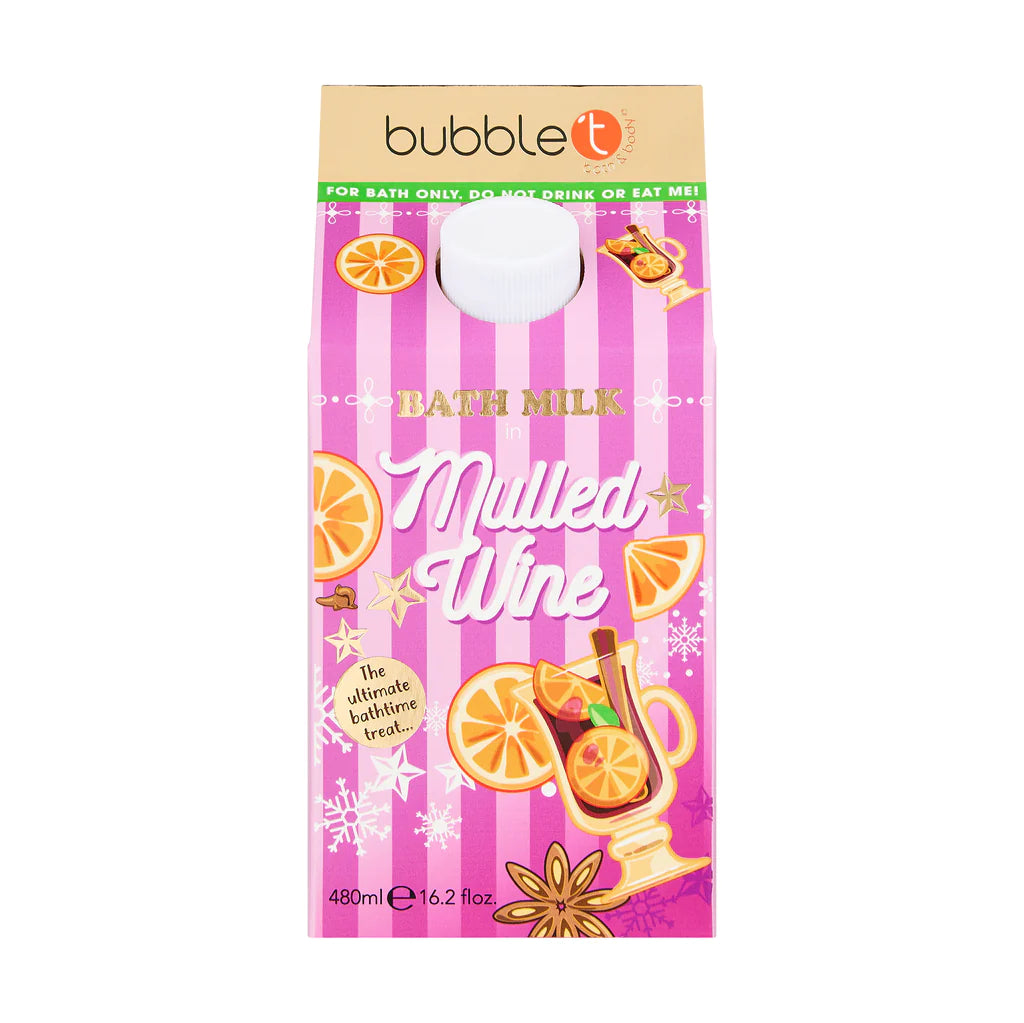 Load image into Gallery viewer, Bubble T Cosmetics Mulled Wine Bath Milk 480ml
