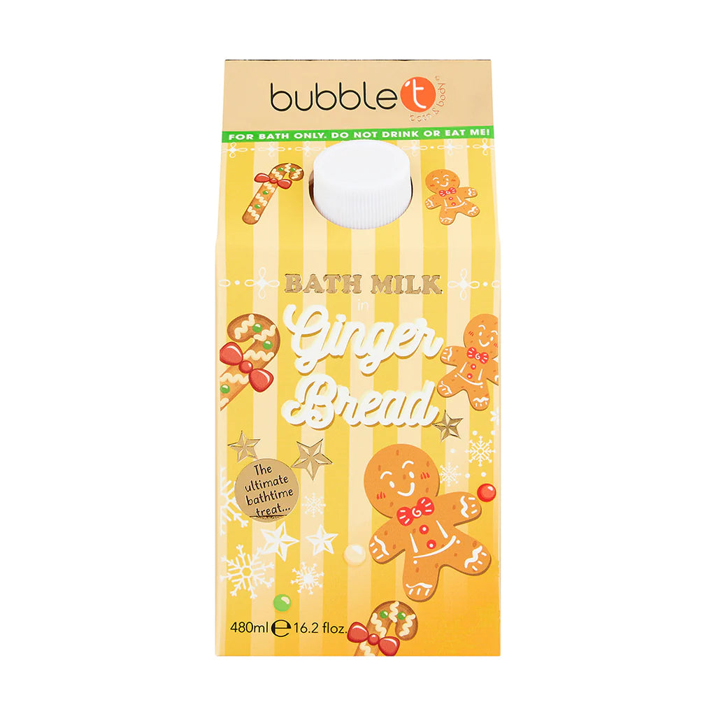 Bubble T Cosmetics Gingerbread Bath Milk 480ml