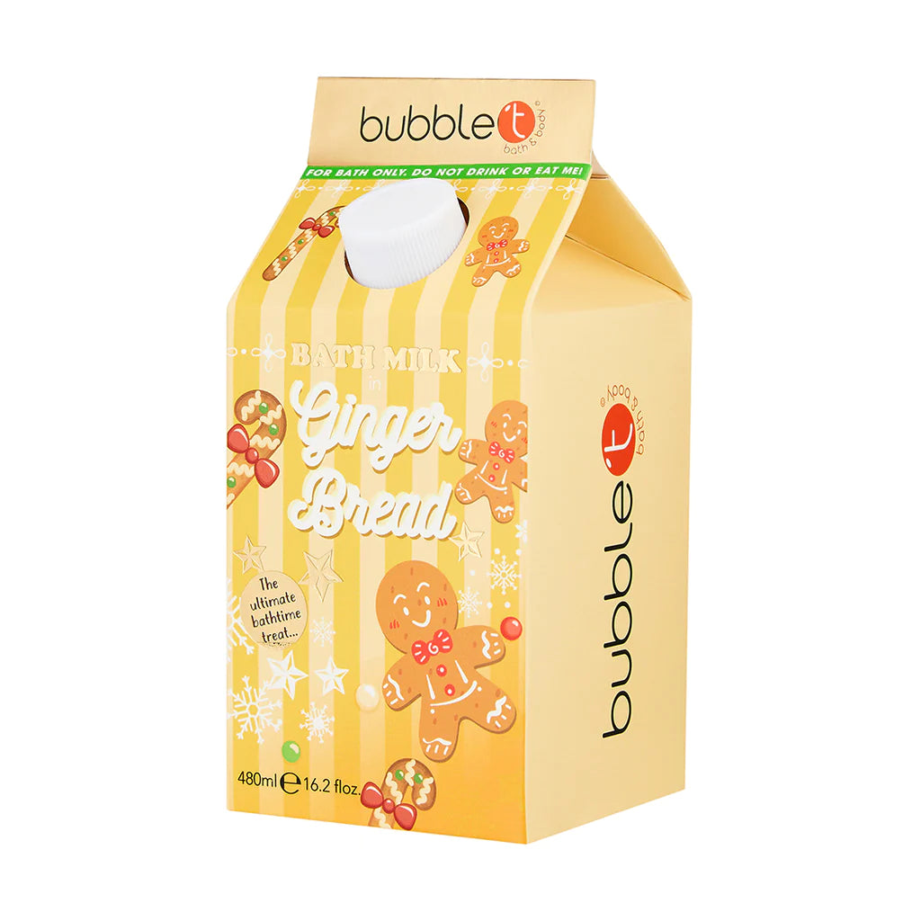 Load image into Gallery viewer, Bubble T Cosmetics Gingerbread Bath Milk 480ml
