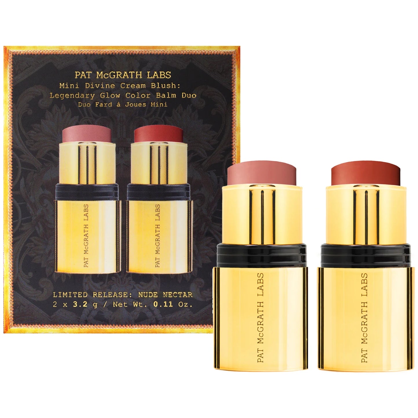 Pat McGrath Mini Divine Cream Blush: Legendary Glow Colour Balm Duo