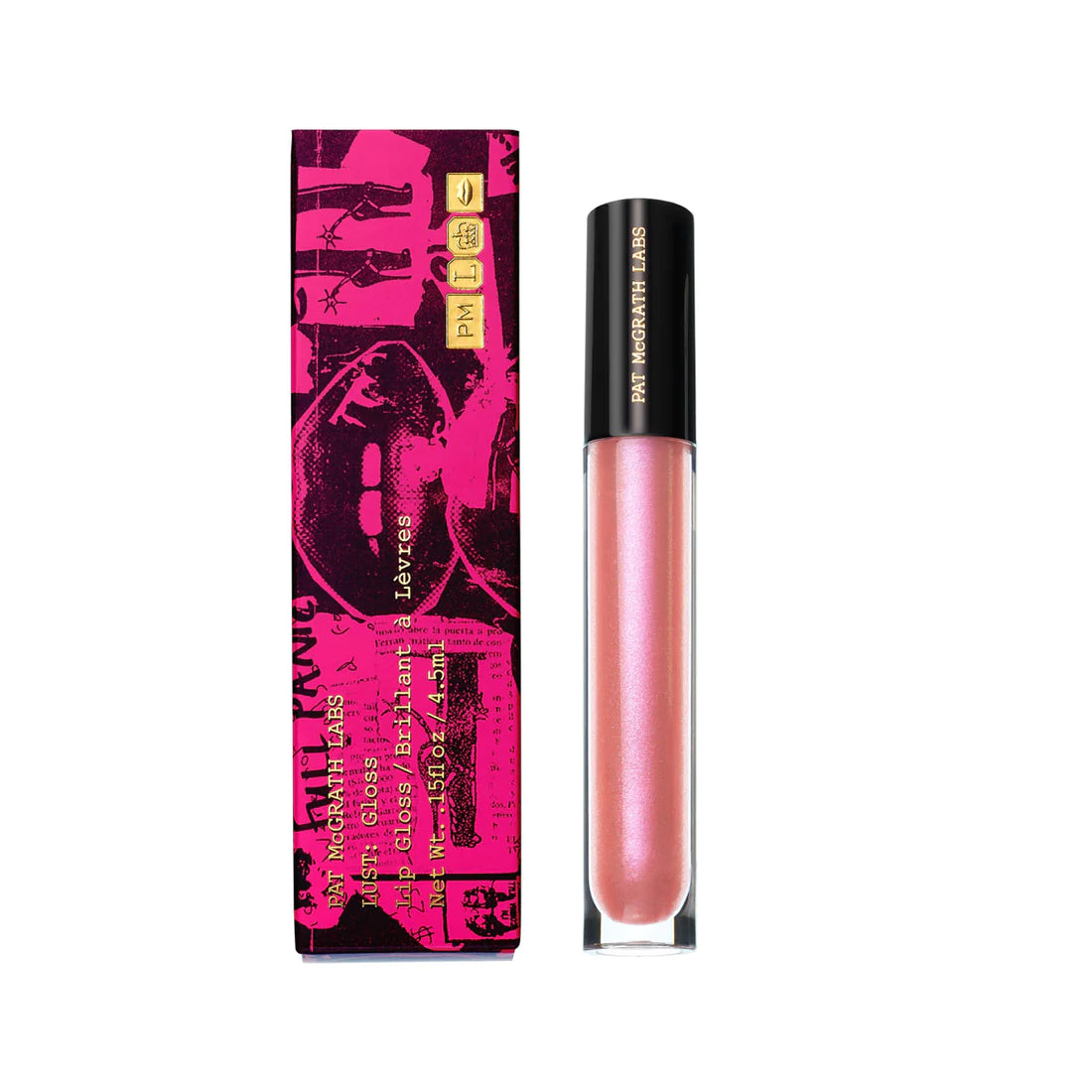 Pat McGrath Lust: Gloss Lip Gloss - Pale Fire Nectar (Coral With Pink Shimmer)