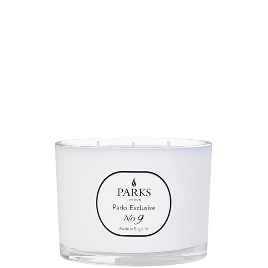 Parks Exclusive No 9 Linden Blossom and Magnolia 3 wick candle 380g